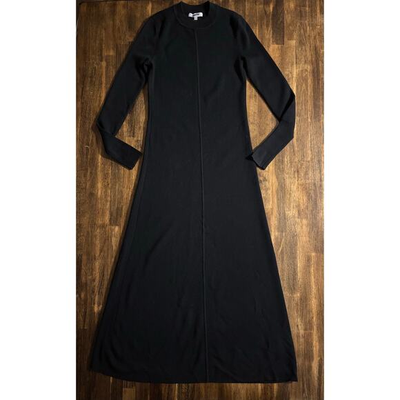 Madewell Women's XS Sweater Dress Maxi Long Sleeve Merino Wool Blend Knit - Picture 3 of 14